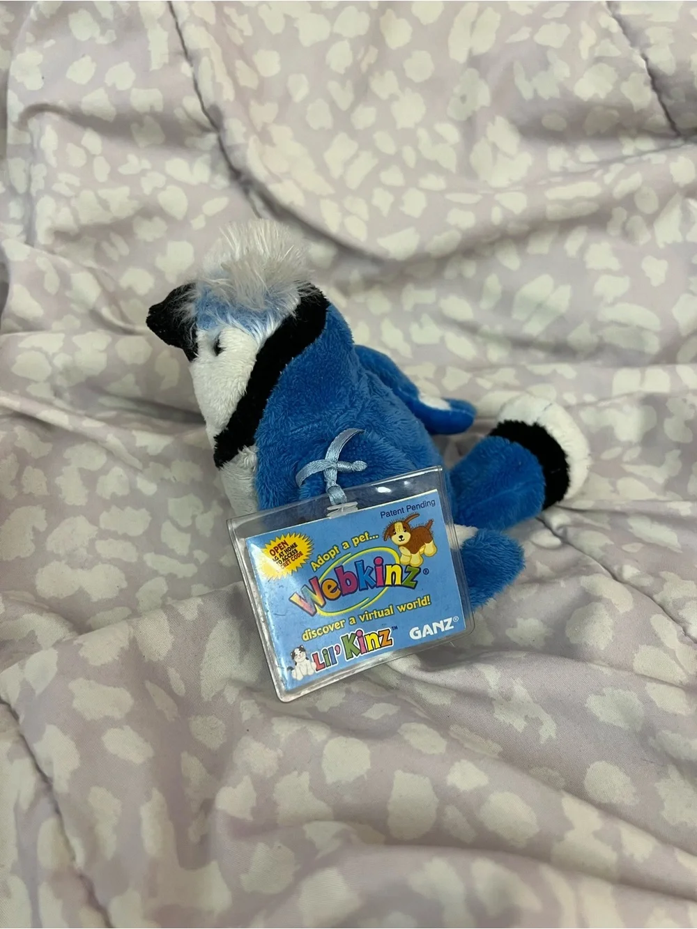 NWT Webkinz Blue Jay Lil’ Kinz Plush Retired HTF